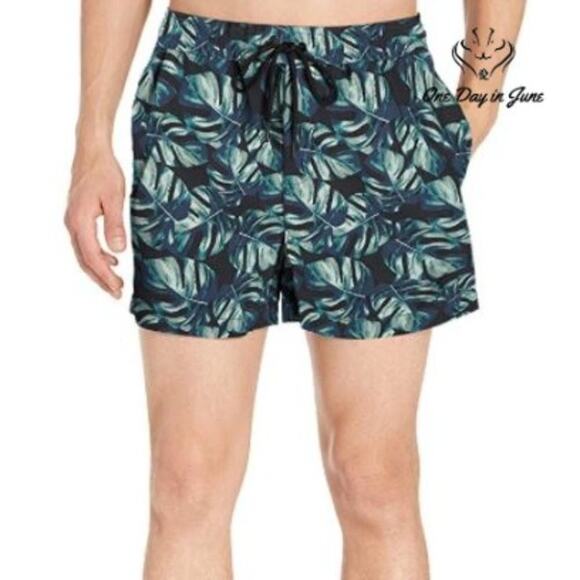 Goodthreads Standard 5 Inch Inseam Swim Trunk Size XXL - Picture 1 of 4